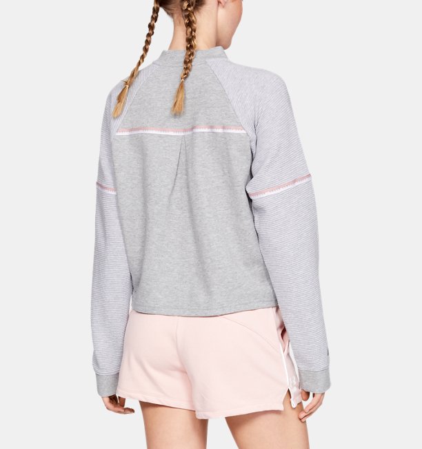 Jaket UA Unstoppable Double Knit Bomber untuk Wanita Jaket UA Unstoppable Double Knit Bomber untuk Wanita